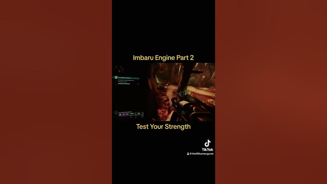 Test Your Strength in the Imbaru Engine -Destiny 2 - Season of the