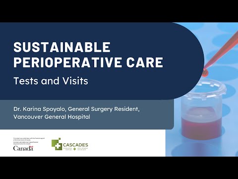 Sustainable Perioperative Care: Tests and Visits