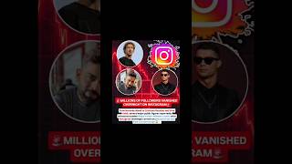 Millions Lost in a Day 😳 Instagram’s Bot Removal Hits Celebrities Hard Great Purge 2026#shorts#bot
