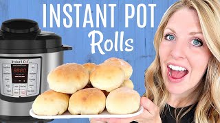 How to Make Instant Pot Rolls FAST! - 1 HOUR Start to Finish!