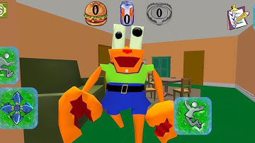 Sponge Neighbor Escape 3D - New Global Update 1.4 - New Characters and Mechanics - Level 16 Gameplay