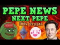 PEPE COIN MEMECOIN NEWS UPDATES! 🔥 NEXT PEPE PINKSALE PRESALE FAIR LAUNCHES 🔥 BITCOIN MAJOR CRASH?