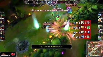 Gambit vs NiP @ LCS EU DreamHack: ACE