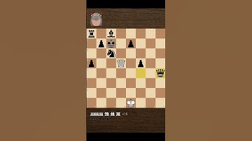 Beating Cute Moo bot with just One Queen #chess #checkmate #shorts