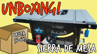 Best Intermediate Table Saw? Unboxing Delta 36-6013 Table Saw