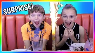 We take the kids to a restaurant called the Sugar Factory where we ...