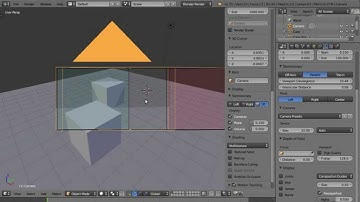 Blender 2.75 Stereoscopy display