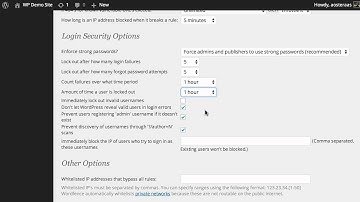 How to Fine Tune the Login Security Options in Wordfence Security