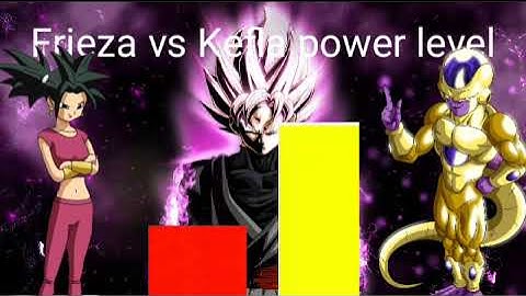 Frieza vs Kefla power level #Anime #Dragonballsuper