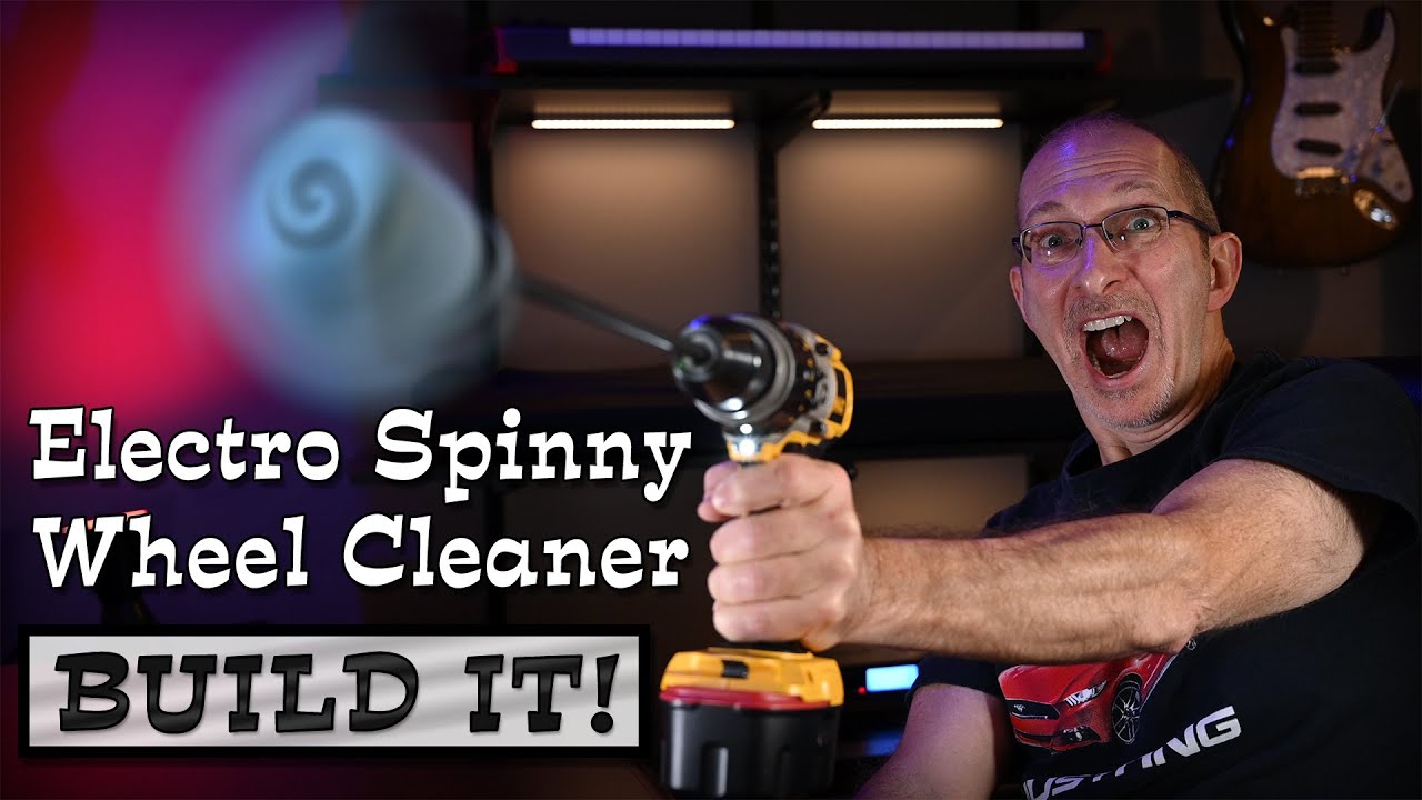 ELECTRO SPINNY Wheel Cleaner | Build Your Own! - YouTube