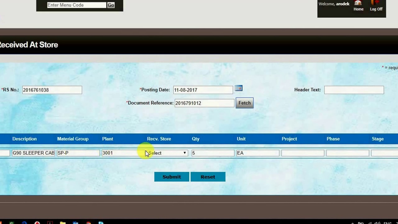 EasyERP- Stock Movement Process