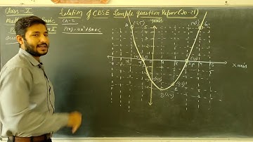 cbse sample question paper 2020-21(Mathematics-Basic), solutions of case study question no.18,20