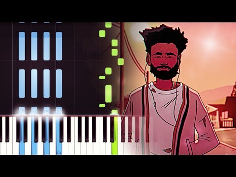 Childish Gambino - "Feels Like Summer" Piano Tutorial