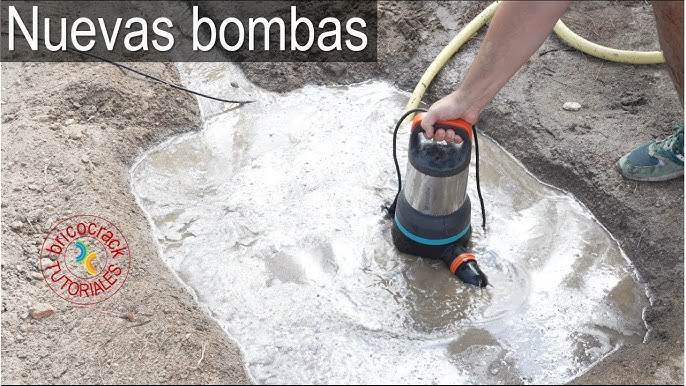 Bombas sumergibles , mover agua , sea sucia o limpia de una forma sencilla.  