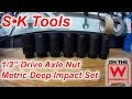 SK Axle Nut / Metric Deep Impact Set