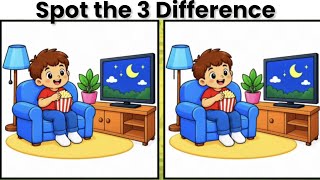 Spot the 3 Difference , Spot the Difference Game | Test Your Observation Skills! screenshot 1