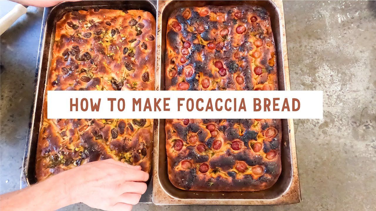 How to make focaccia bread | Darren Robertson & Mark LaBrooy