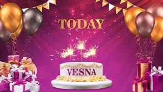 VESNA  | İYİKİ DOĞDUN 2021 | Happy Birthday To You | Happy Birthday Songs 2021