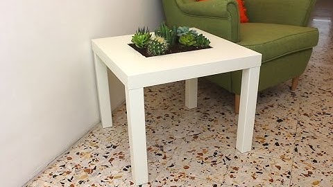 IKEA LACK Table Planter