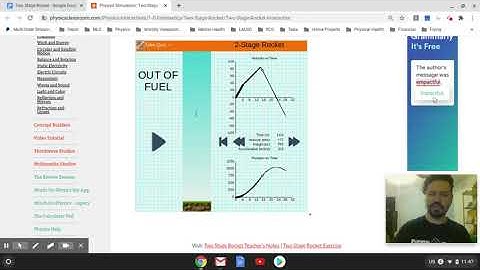 Two Stage Rocket - Physics Classroom - 2 Stage UAM
