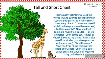 LESSON 2 PRE-K MODULE 4