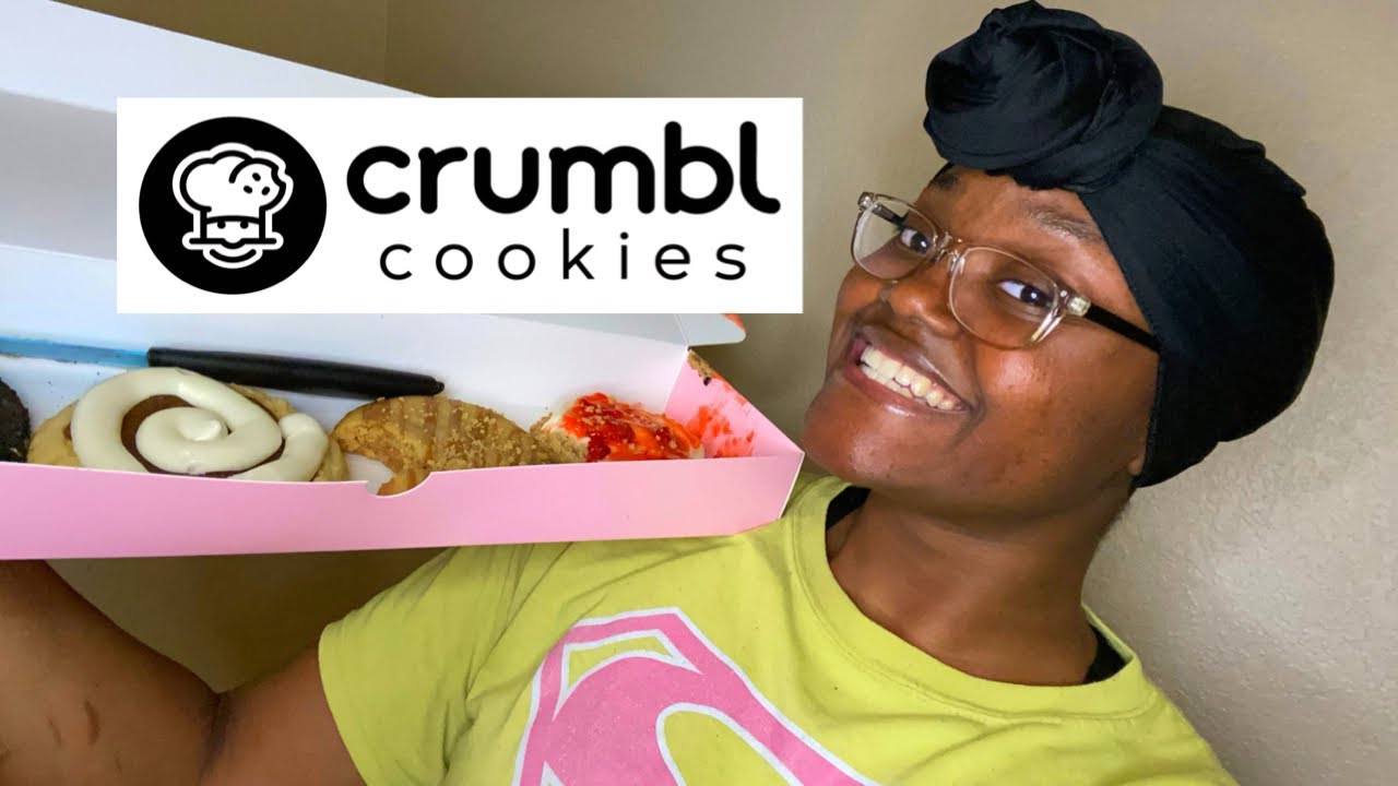 trying CRUMBL COOKIES! COOKIE BUTTER LAVA, CHOCOLATE PEANUT BUTTER