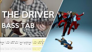 Måneskin - THE DRIVER // Bass Cover // Play Along Tabs and Notation Resimi