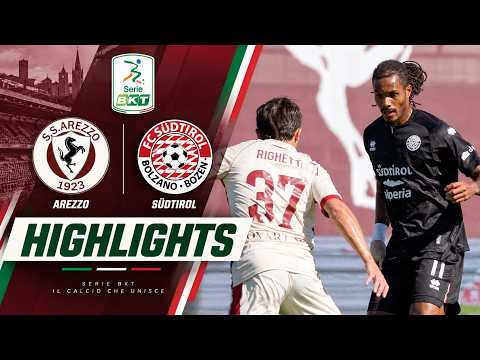 Arezzo - Südtirol 1-4 Highlights | Serie B - 2026/2027