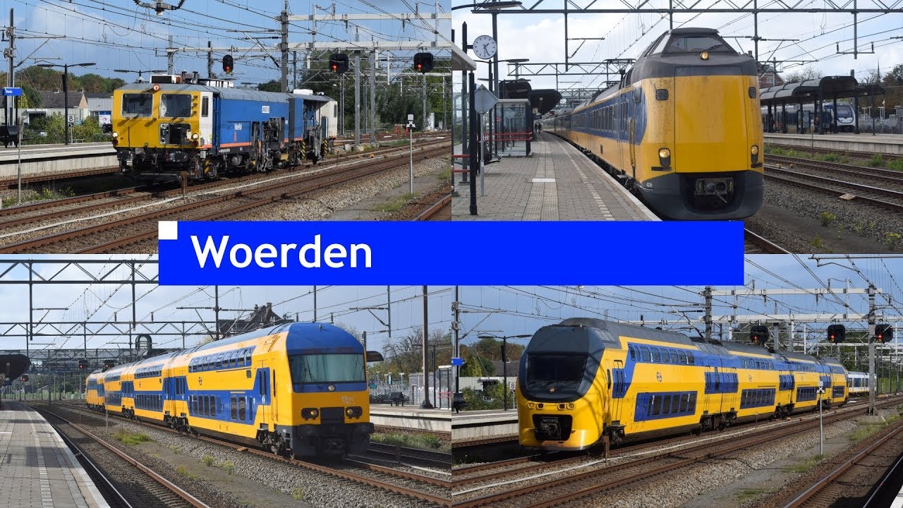 Treinen op station Woerden // 5 oktober 2017