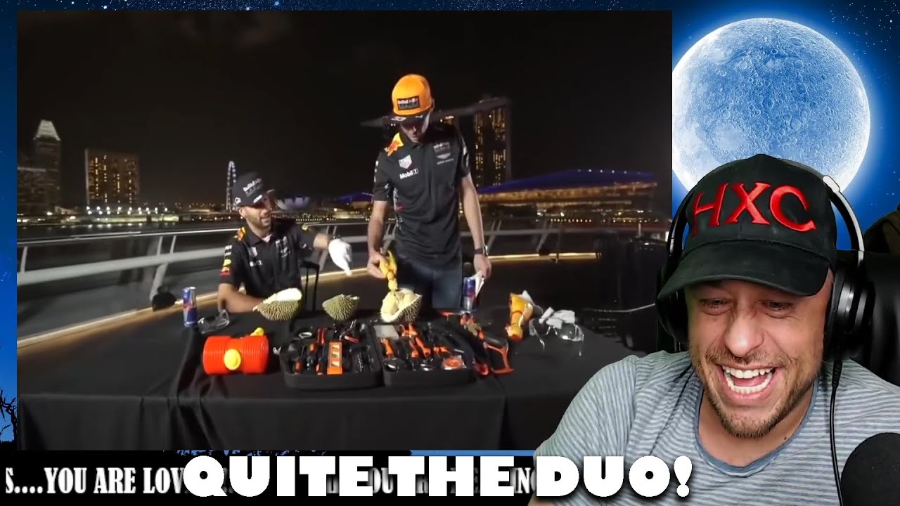 Daniel Ricciardo and Max Verstappen FUNNY MOMENTS Reaction!