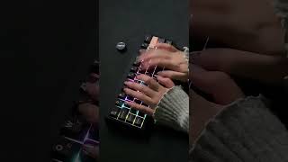 40% keyboard!😼😼 #mechanicalkeyboard #keyboard #foryourpage #cool #asmr #fyp # #Froyou #trending