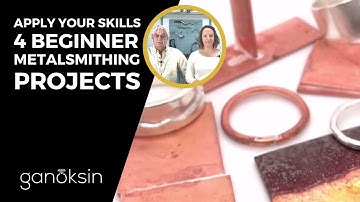 4 Beginner Metalsmithing Projects (by Pattie Parkhurst & Richard Sweetman) [PREVIEW VIDEO]