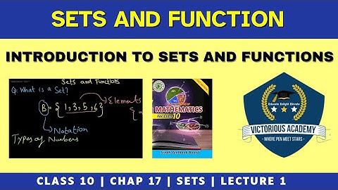 Sets and Functions Chapter 17 Class X Sindh Board | Introduction to Sets | Lecture no 1