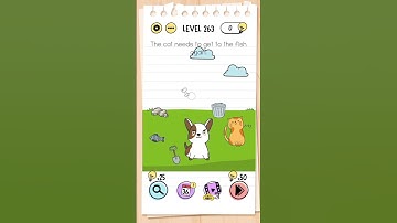 Brain test level 263 answer & walkthrough