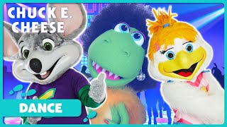 Disco Dancing Dinosaur Party Dance With Chuck E. Step-By-Step Tutorial And Dance