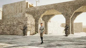 EverQuest Next Gen Remake: Freeport Lighting Condition Test