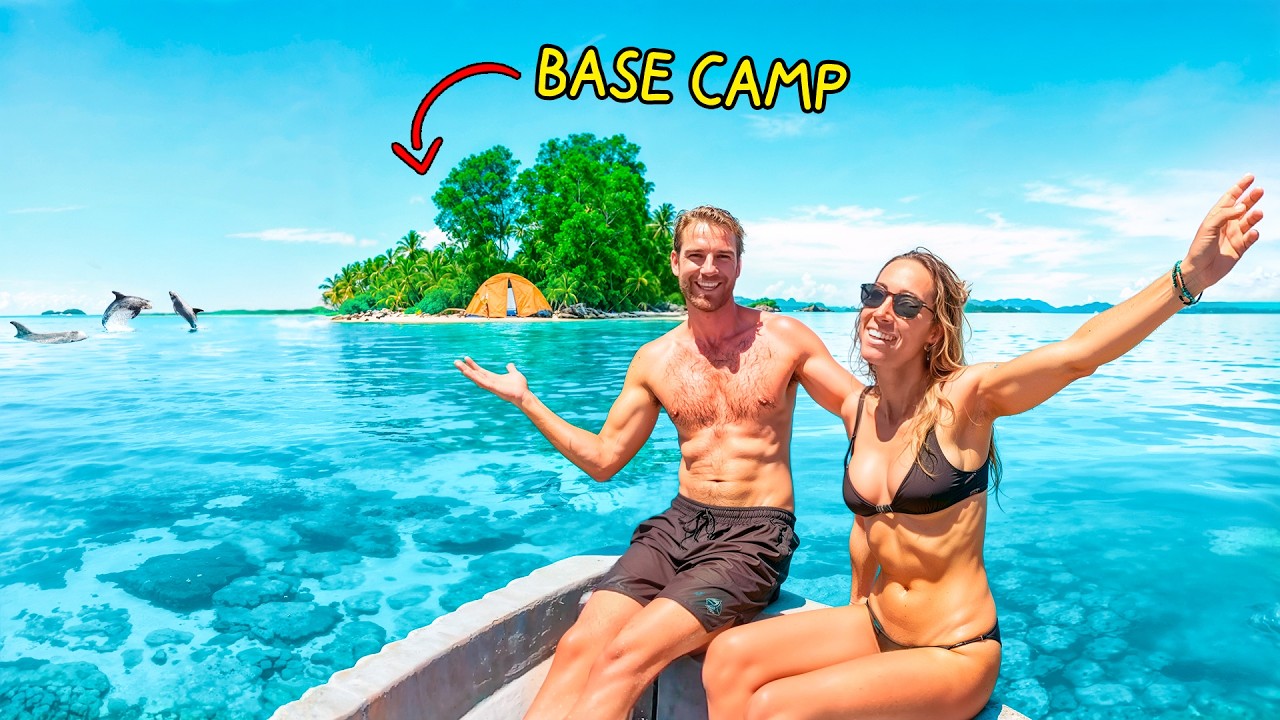 Camping & Exploring Remote Tropical Islands🏝️(The Last Paradise?)