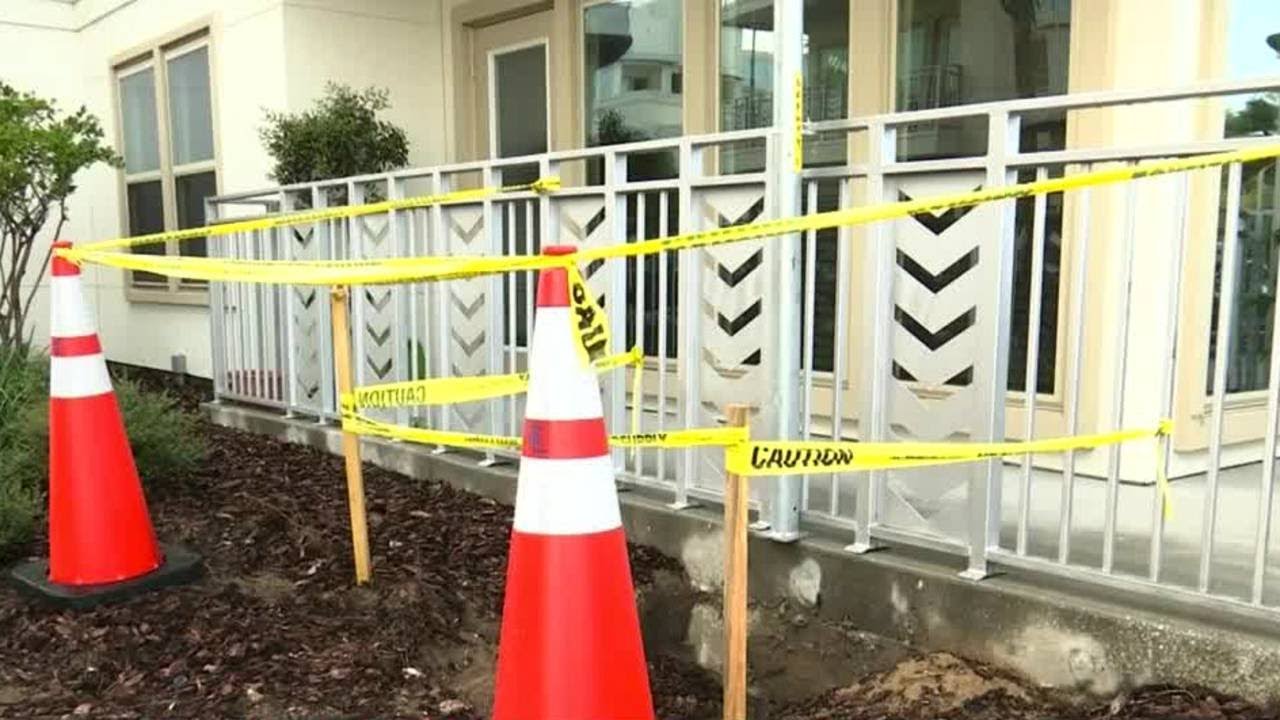 Apartment complex deemed unsafe