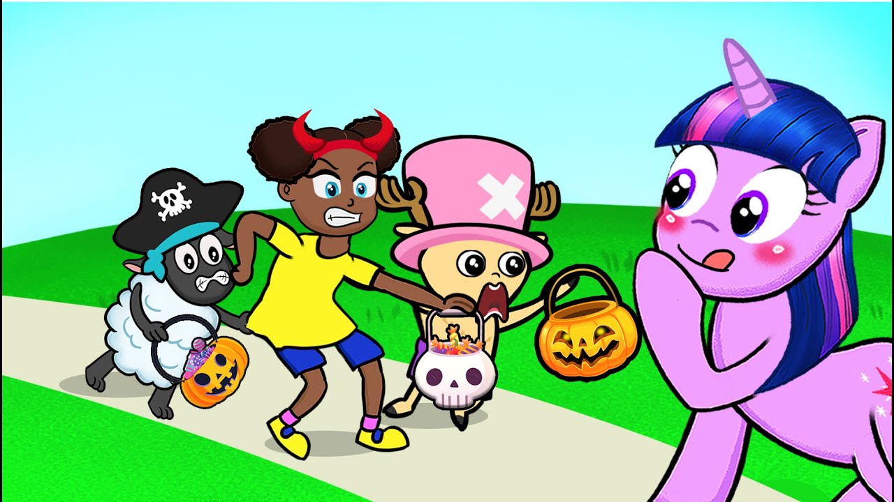 Trick or Treat with Twilight Sparkle - MY LITTLE PONY | Stop Motion ...