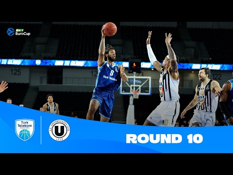 Turk Telekom Ankara-U-BT Cluj-Napoca | Round 10 Highlights | 2023-24 BKT EuroCup