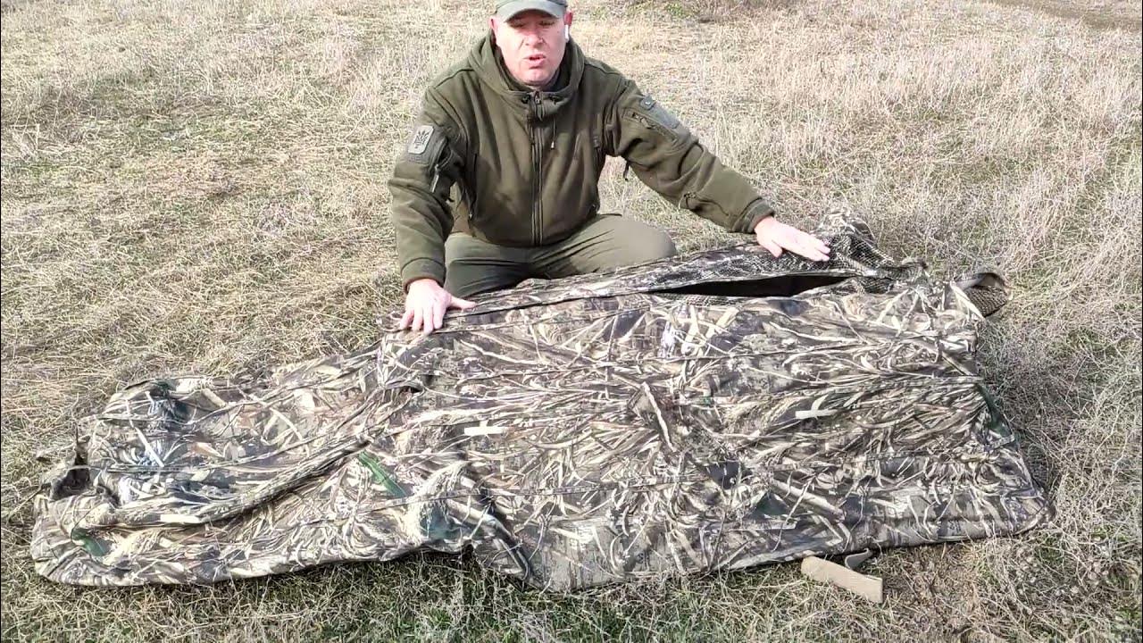 Обзор скрадка Avery Outdoor Finisher Layout Blind YouTube