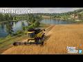 Harvesting Our First Big Field! | FS22 Haut-Beyleron Start From Scratch Ep.2