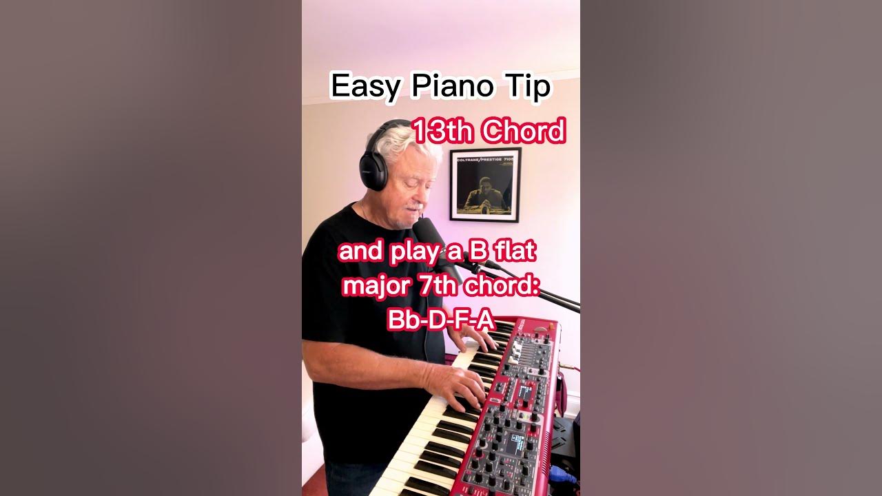 Easy Piano Tutorial - How to play a 13th chord - YouTube