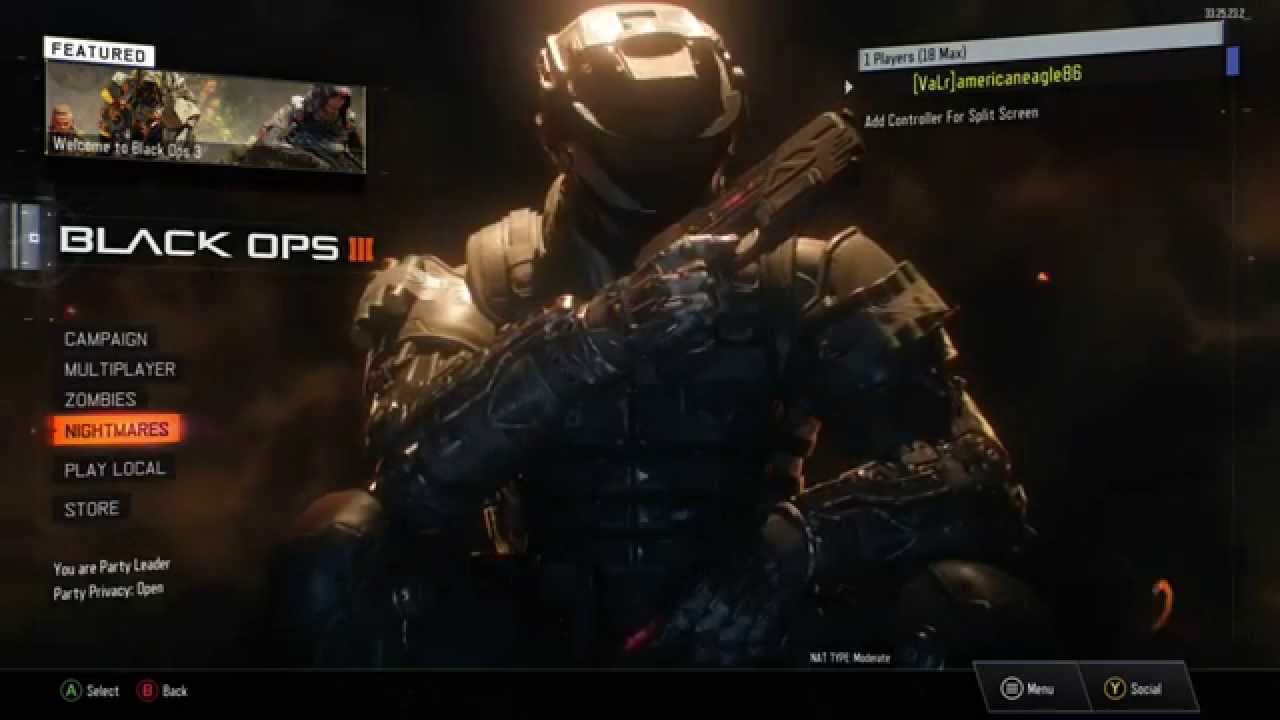 How to Unlock "Nightmares" Mode In Black Ops 3 - YouTube