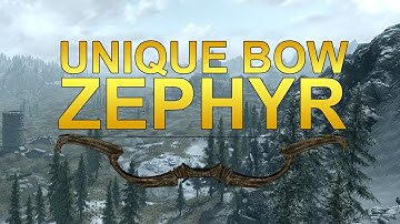 Skyrim- How to Get Zephyr! (Unique Bow)