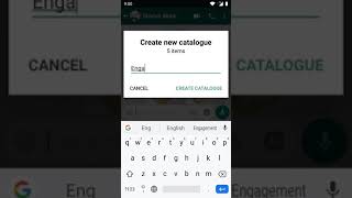 Creating catalogues from WhatsApp Chat screenshot 4