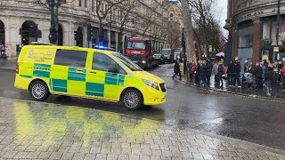 London Ambulance Service - Mercedes Vito Incident Response Officer Responding in Trafalgar Square