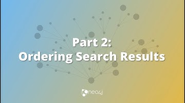 Applied Graph Data Science for Web Applications: 03-Ordering Search Results