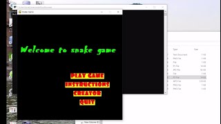 Snake game in Python | Python projects screenshot 4