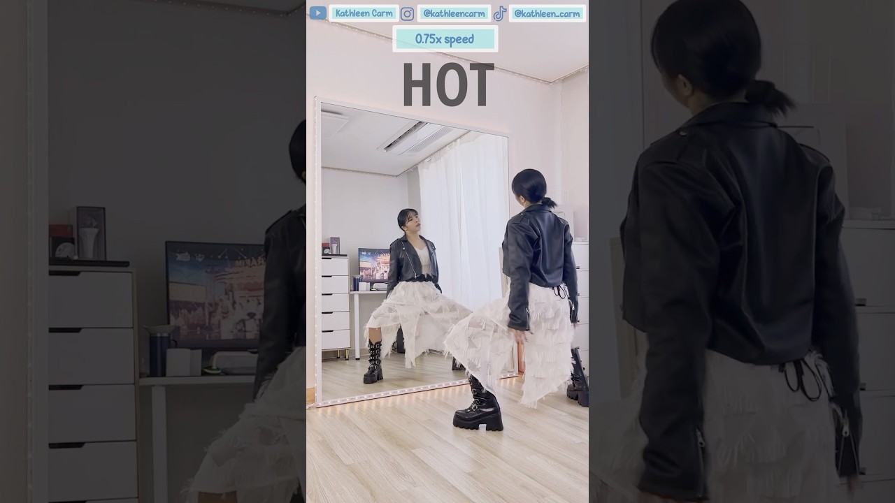 0.75x Slow Music LE SSERAFIM (르세라핌) - ‘HOT’ 